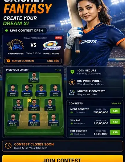 881BET (881 bet) fantasy cricket & matchday visual 3